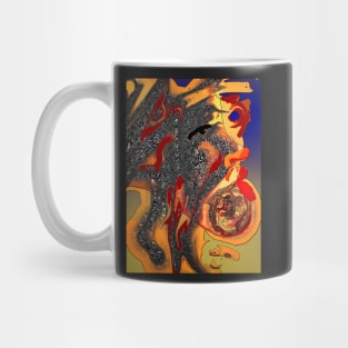 Abstract Memories Blowing Through My Mind Mug